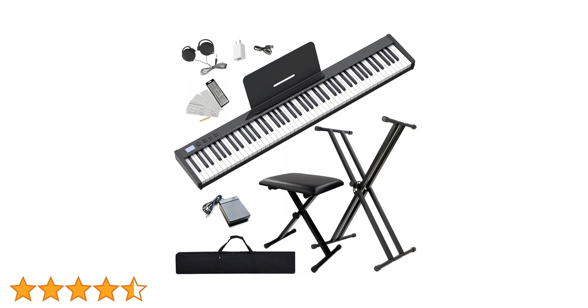 【最終値下げ】ニコマク NikoMaku 電子ピアノ 88鍵盤 SWAN-S 61utSROqmiL.jpg_BO30,255,255,